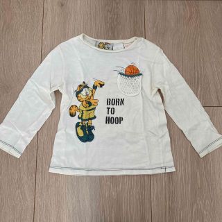 ザラキッズ(ZARA KIDS)のZARA KIDS  ザラキッズ  カットソー　長袖　ガーフィールド(Tシャツ/カットソー)