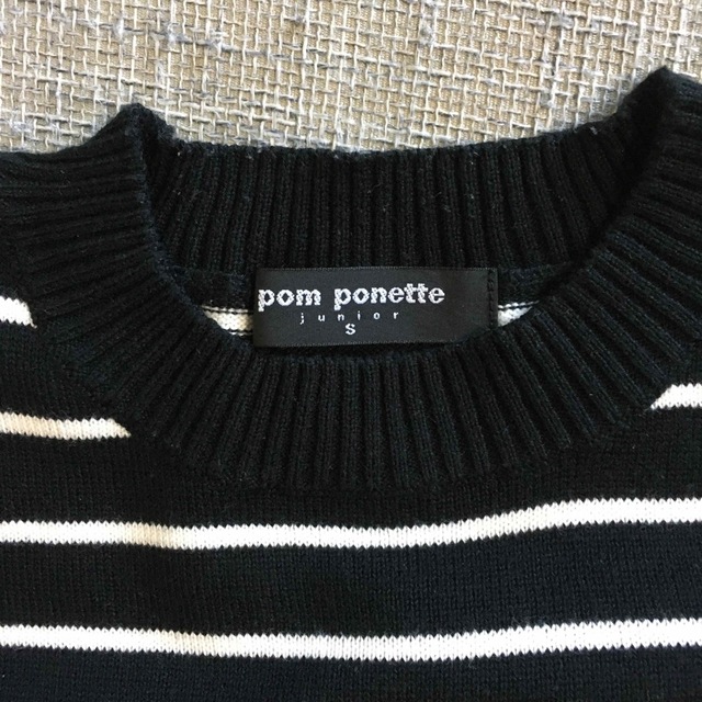 pom ponette(ポンポネット)のポンポネットカットソー長袖140 キッズ/ベビー/マタニティのキッズ服女の子用(90cm~)(Tシャツ/カットソー)の商品写真
