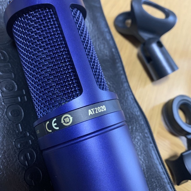 audio-technica(オーディオテクニカ)の【最終価格】AT2020TYO 藍色 中古 【限定色】 楽器のレコーディング/PA機器(マイク)の商品写真