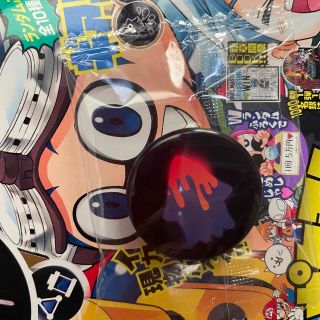 ニンテンドウ(任天堂)のコロコロ4月号 スプラトゥーン3 缶バッジ(キャラクターグッズ)