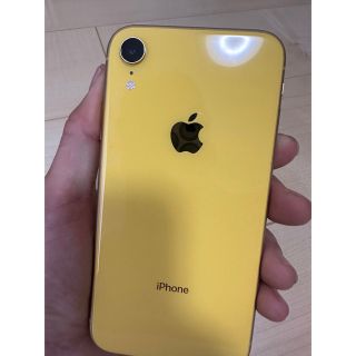 アイフォーン(iPhone)のiPhone XR 64GB イエロー ひかり様専用(スマートフォン本体)