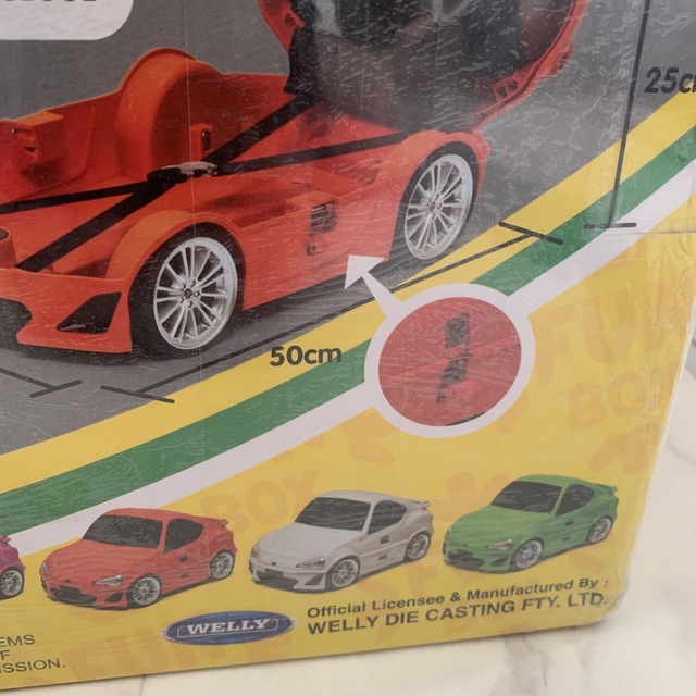 RiDaZ KIDS TRAVEL CASE   TOYOTA86（白） 自動車/バイクの自動車(その他)の商品写真