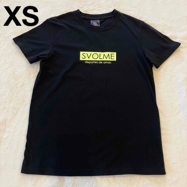 Svolme(スボルメ)の【最終値下‼️】美品✨  Svolme ロゴTシャツ　XSサイズ スポーツ/アウトドアのサッカー/フットサル(ウェア)の商品写真