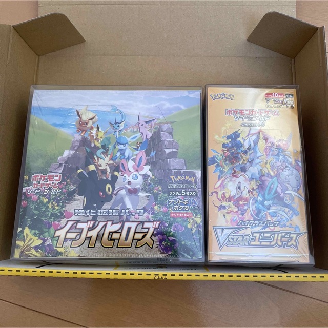 イーブイヒーローズ・VSTARユニバース シュリンク付きボックス イーブイヒーローズ・VSTARユニバース シュリンク付きボックス