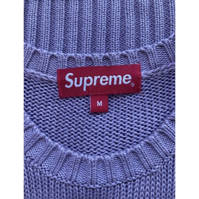 supreme back logo sweater シュプリーム ニット 2