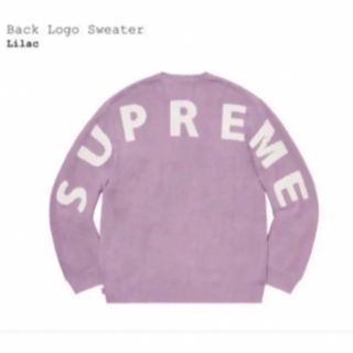 シュプリーム(Supreme)のsupreme back logo sweater シュプリーム ニット(ニット/セーター)