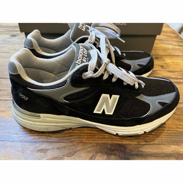 New Balance(ニューバランス)のNew Balance ニューバランス 993bk ブラック メンズの靴/シューズ(スニーカー)の商品写真