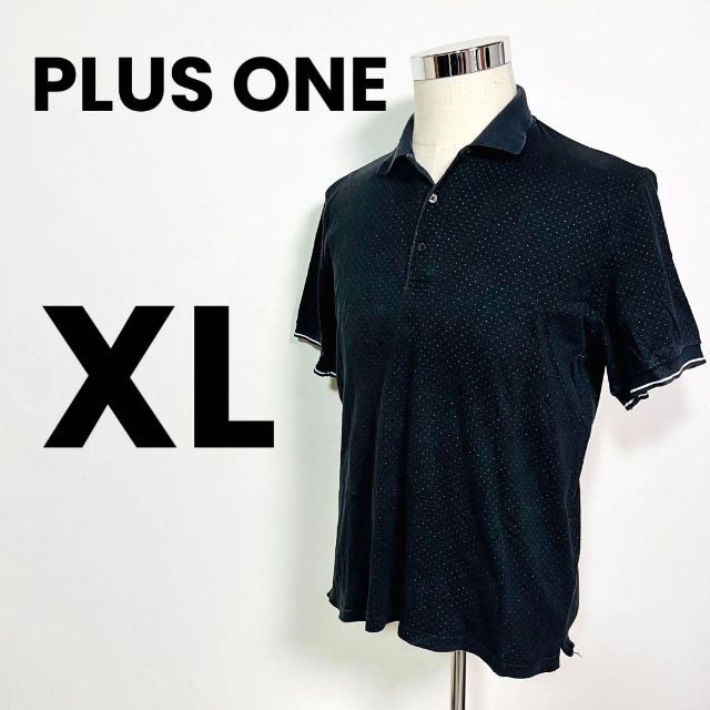 PLUS ONE プラスワン　メンズ　ポロシャツ　　XLサイズ