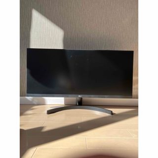 エルジーエレクトロニクス(LG Electronics)の【美品】LG 29インチワイドモニター(ケーブルおまけ付き)(ディスプレイ)