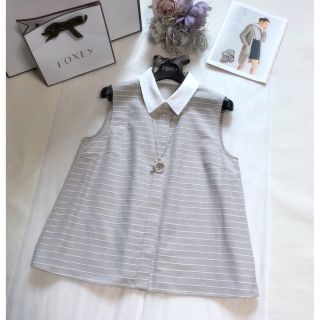 フォクシー《Blouse The Odette Shirt》ベージュ 38 | eclipseseal.com