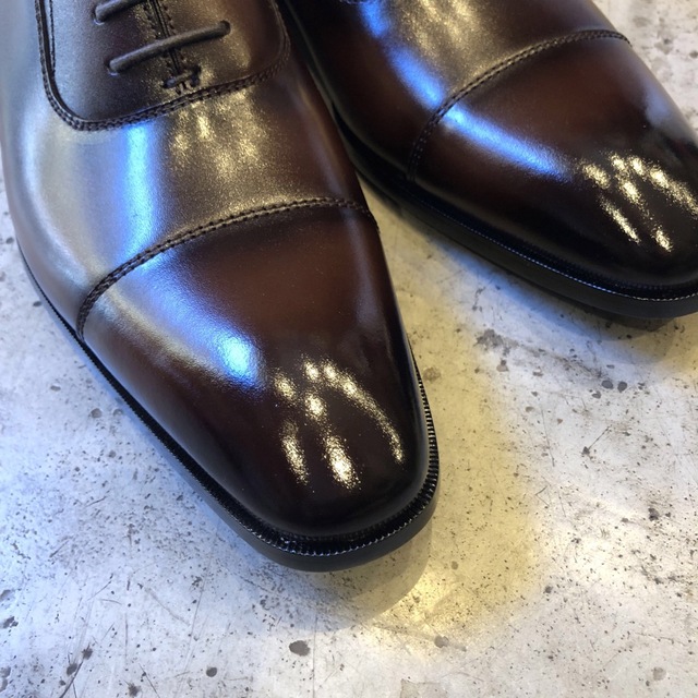 ANTONIO DUCATI(アントニオデュカティ)のANTONIO DUCATI 1640 メンズ　革靴　ビジネスシューズ　茶 25 メンズの靴/シューズ(ドレス/ビジネス)の商品写真