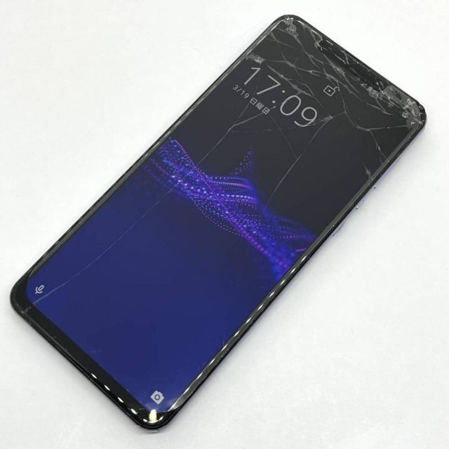 AQUOS sense4 plus SH-M16 simフリー パープル 美品 店長特典付き AQUOS sense4 plus SH-M16 simフリー パープル 美品 スマートフォン本体
