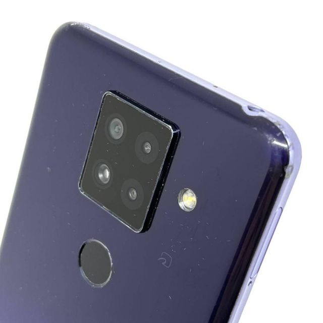 AQUOS sense4 plus SH-M16 simフリー パープル 美品 店長特典付き AQUOS sense4 plus SH-M16 simフリー パープル 美品 スマートフォン本体