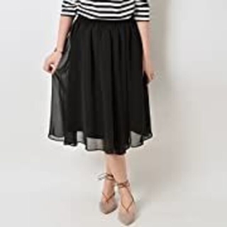 シップス(SHIPS)のシップスSHIPSシフォンタックスカート(その他)