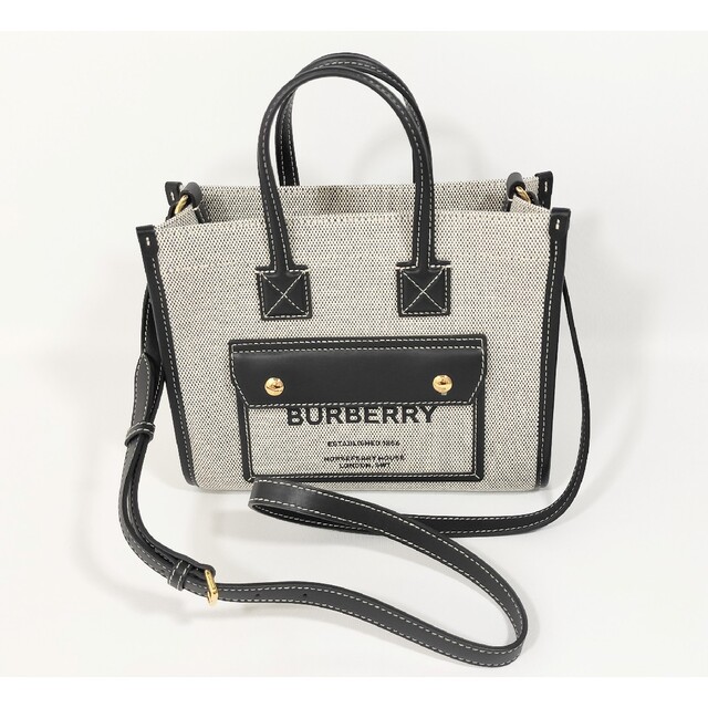 BURBERRY - 新品 バーバリー ミニツートン フレヤ トート バッグ