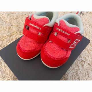 ニューバランス(New Balance)のニューバランス　FS123 14cm オレンジ(スニーカー)