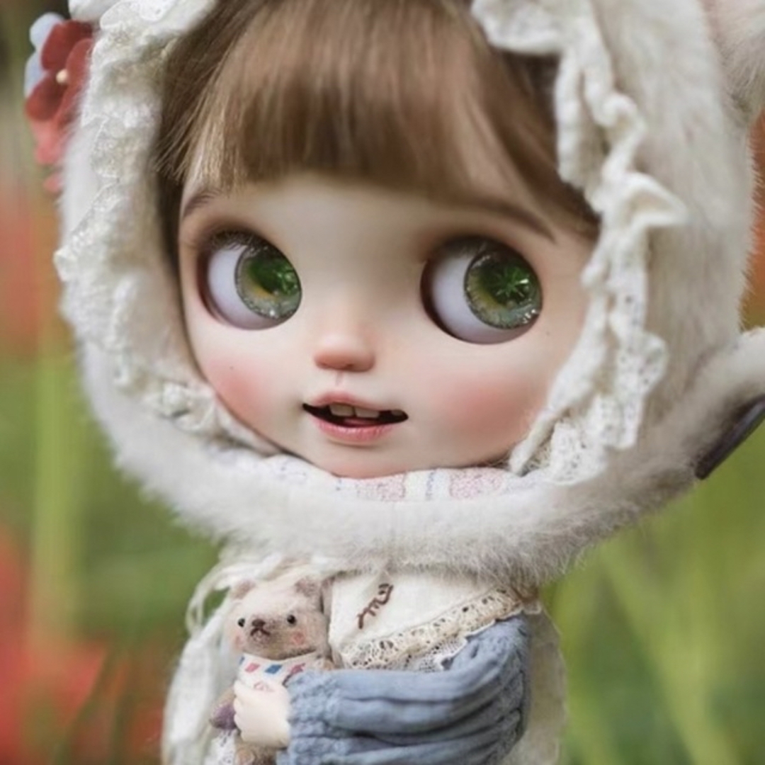 作家様カスタムブライス 人形 かわいい 幼い 元気 笑顔ちゃん 作家様カスタムブライス 人形 かわいい 幼い 元気 笑顔ちゃん