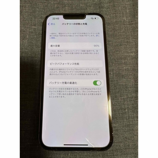 iPhone13Pro 256GB グラファイト　本体　美品