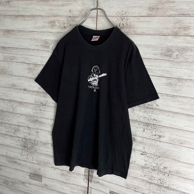 7075 【人気Lサイズ】シュプリーム☆ビッグロゴ即完売モデル定番tシャツ