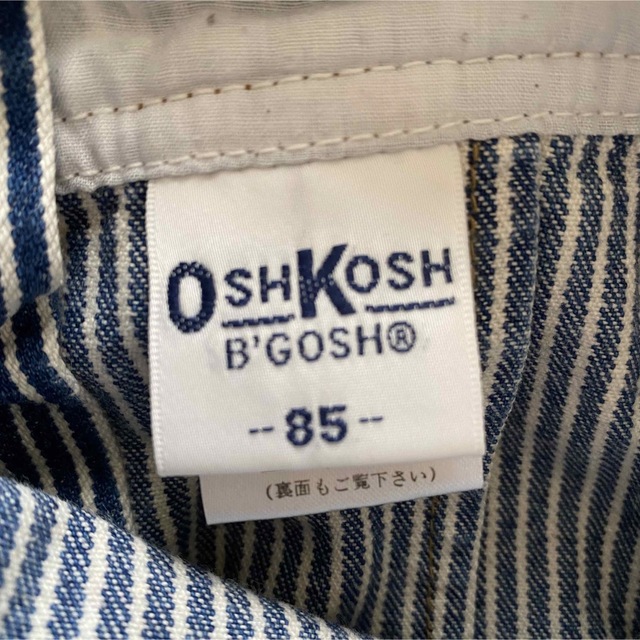 OshKosh(オシュコシュ)のoshkosh オーバーオール  85cm キッズ/ベビー/マタニティのベビー服(~85cm)(パンツ)の商品写真