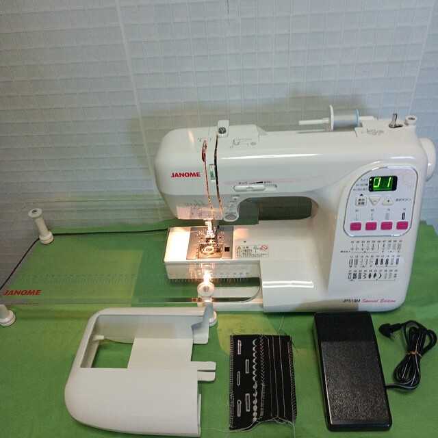 JANOME MP510M SE型コンピューターミシン