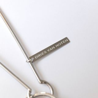 新品正規品 dries van noten チェーンネックレス