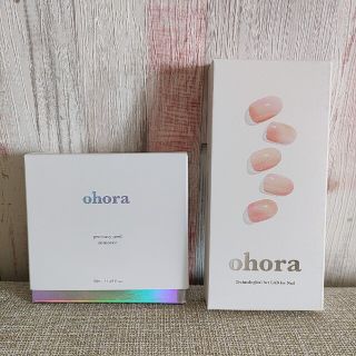 オホーラ(ohora)のohora N Uyuni ジェルネイルシール＆リムーバー(ネイル用品)