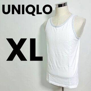 ユニクロ(UNIQLO)のUNIQLO ユニクロ　メンズ　Tシャツ　古着　XLサイズ(タンクトップ)