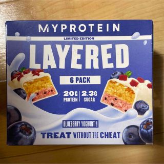 マイプロテイン(MYPROTEIN)のマイプロテイン　プロテインバー　ブルーベリーヨーグルト味 6個入り(ダイエット食品)