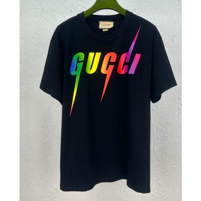 GUCCI ロゴ オーバーサイズ Tシャツ Tシャツ/カットソー(半袖/袖なし