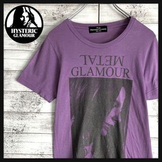 ヒステリックグラマー Tシャツ・カットソー(メンズ)（パープル/紫色系