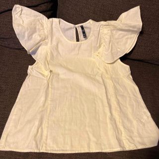 ザラ(ZARA)の値下げしました！zara パステルイエロー　トップス(カットソー(半袖/袖なし))