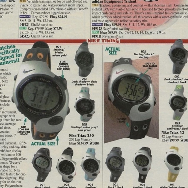 NIKE(ナイキ)の【希少】nike timing triax watch y2k 00s メンズの時計(腕時計(アナログ))の商品写真