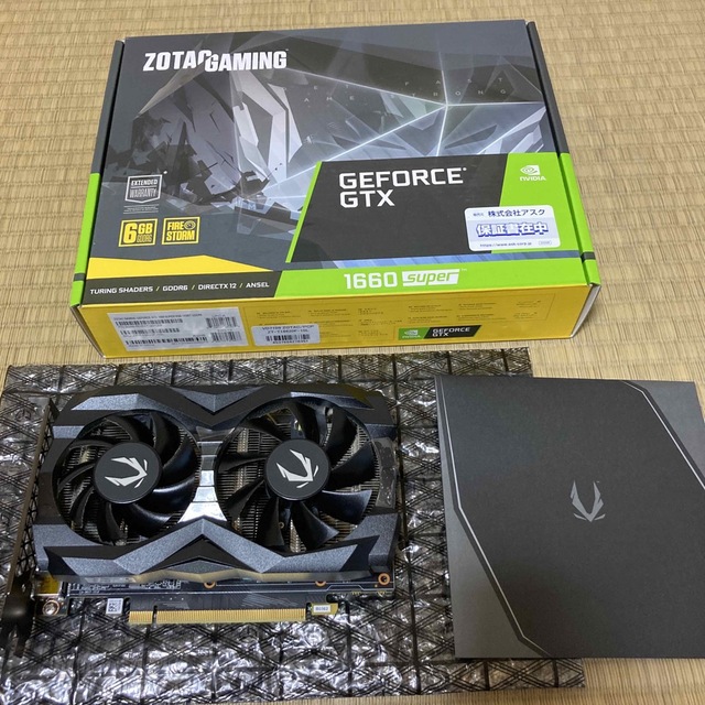 ZOTAC GAMING グラボ GeForce GTX 1660 superグラボ