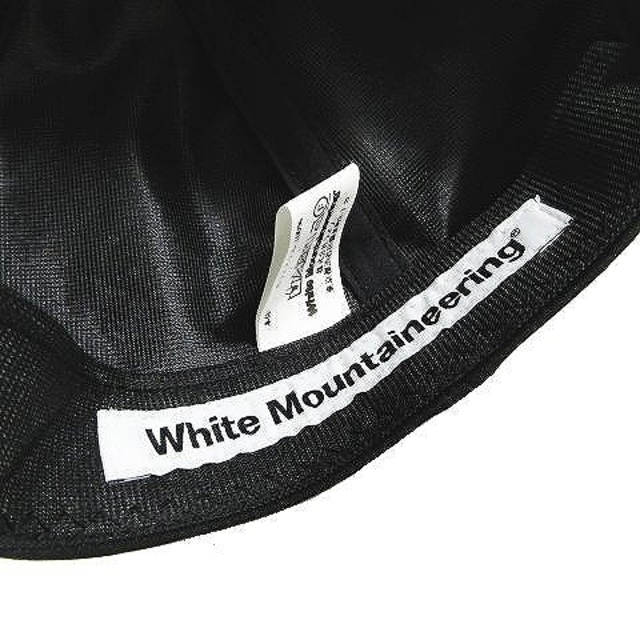 22AW White Mountaineering ×FCRB キャップ 黒