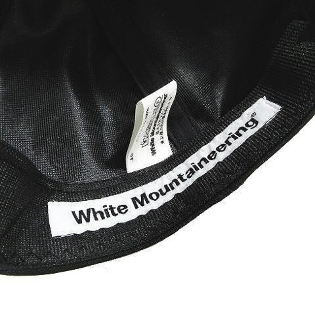 WHITE MOUNTAINEERING(ホワイトマウンテニアリング)の22AW White Mountaineering ×FCRB キャップ 黒 メンズの帽子(キャップ)の商品写真