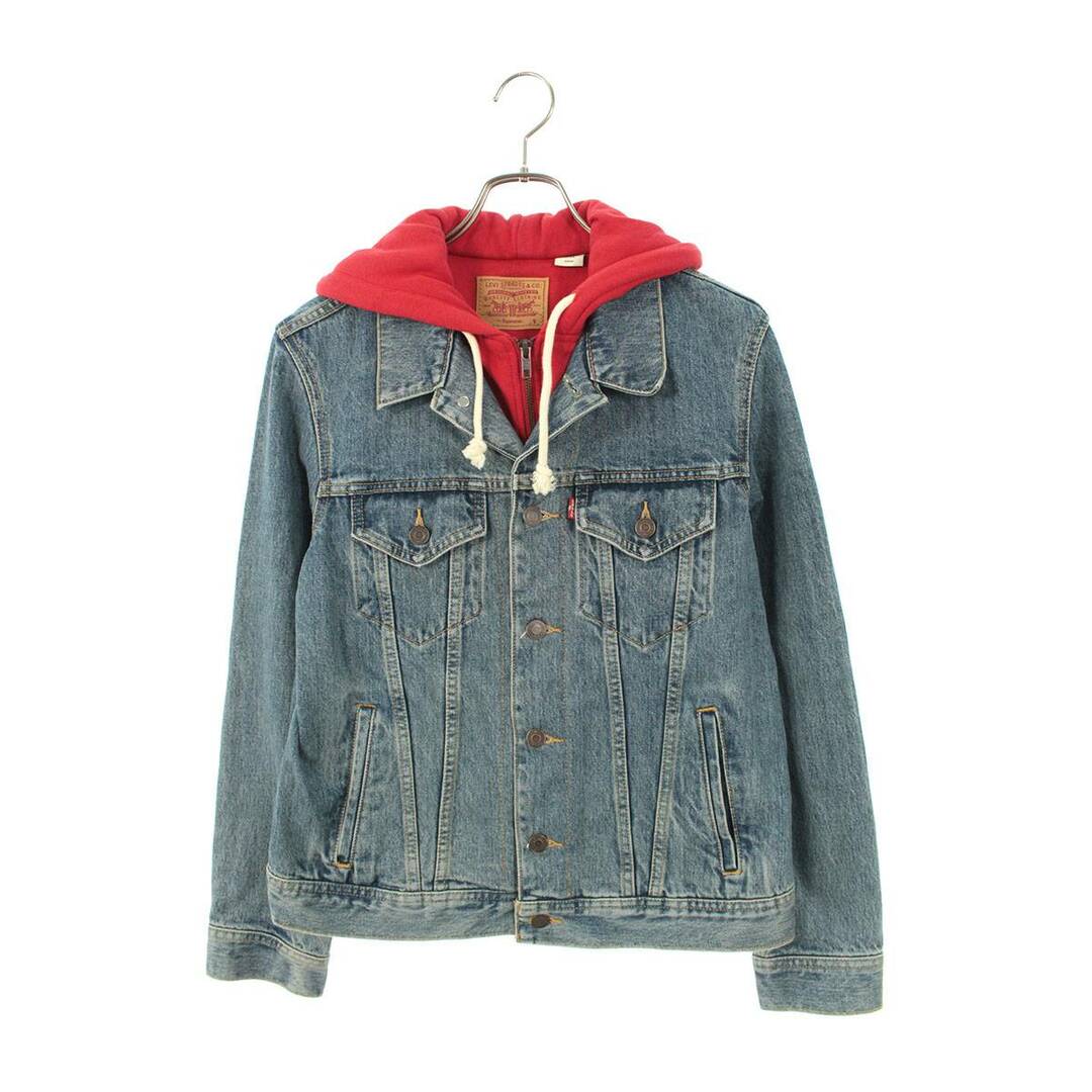 シュプリーム ×リーバイス LEVI'S Levis Fleece Hood Trucker Jacket ...