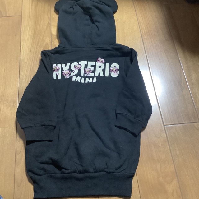 HYSTERIC MINI(ヒステリックミニ)のフードわんぴ キッズ/ベビー/マタニティのキッズ服女の子用(90cm~)(ワンピース)の商品写真