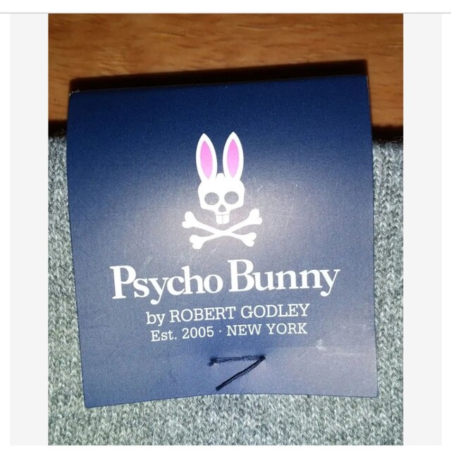 Psycho Bunny(サイコバニー)のPsycho Bunny メンズ WOOL混 ソックス Ｌサイズ メンズのレッグウェア(ソックス)の商品写真