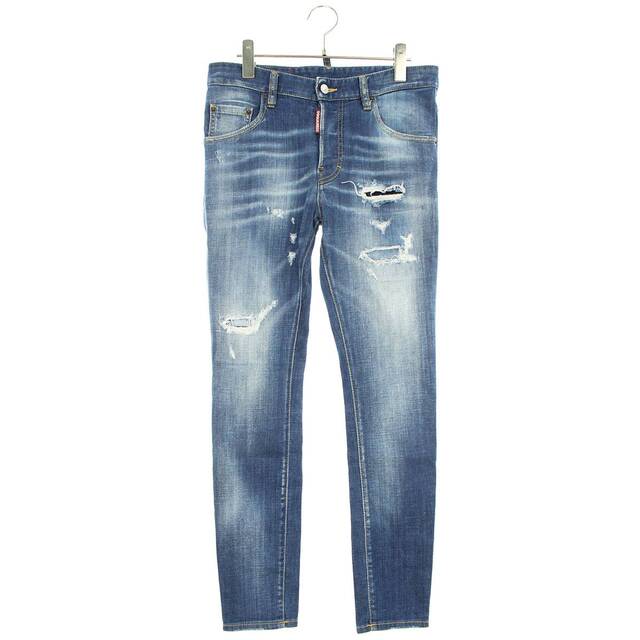 安心のアフターケア ディースクエアード SUPER SKINNY JEAN