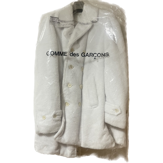 COMME des GARCONS HOMME PLUS - 2018AW コムデギャルソンオムプリュス ホワイトショック期 白ピーコート