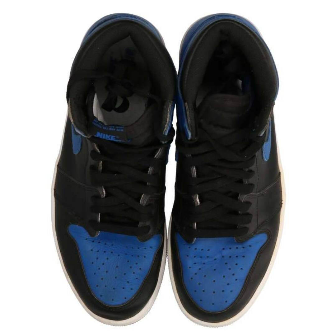 ナイキ  AIR JORDAN 1 RETRO HIGH OG ROYAL 555088-007 エアジョーダン1レトロハイオージーロイヤルスニーカー  メンズ 27cm