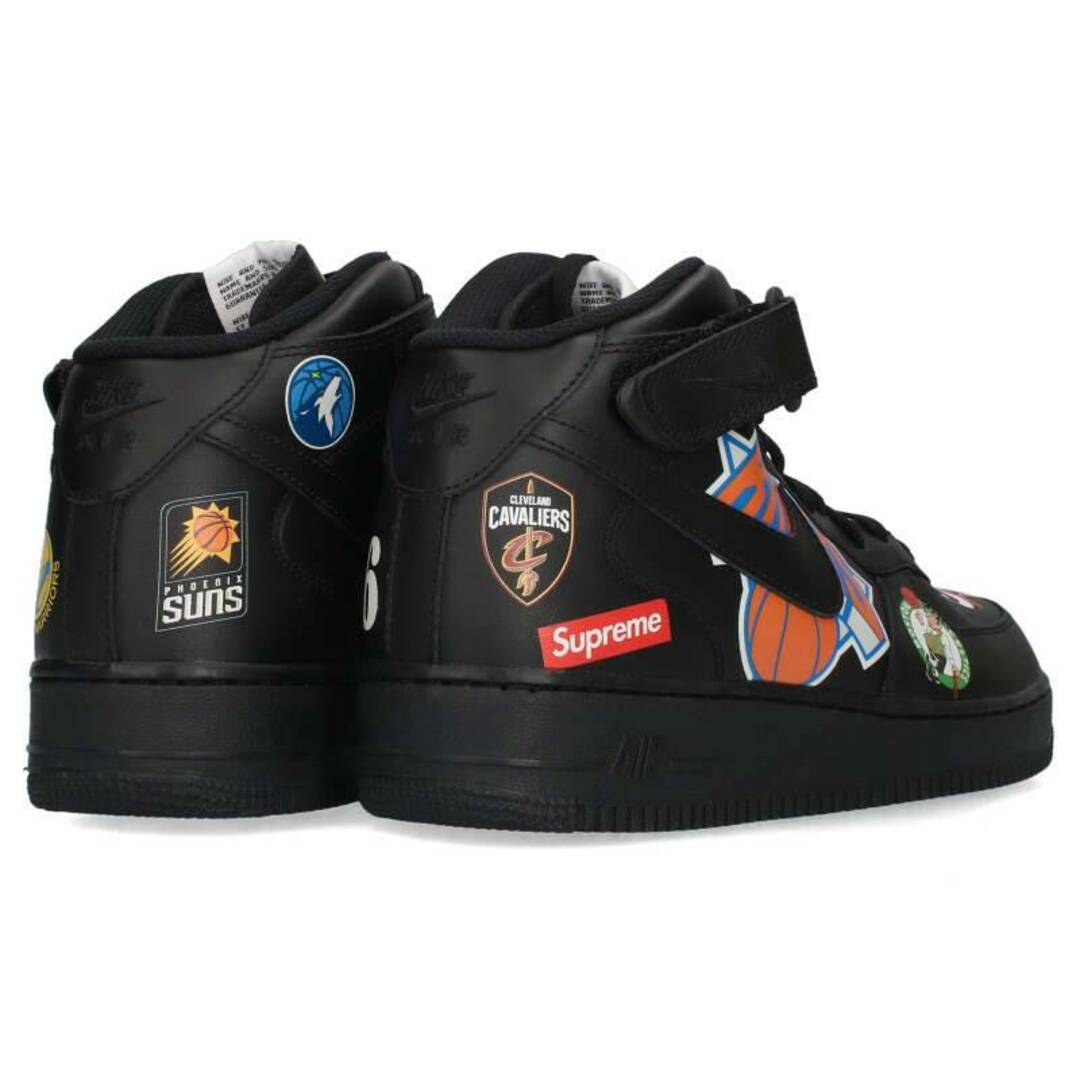 ナイキ ×シュプリーム SUPREME NBA TEAMS AIR FORCE 1 MID AQ8017-001  エアフォース1エヌビーエイースニーカー メンズ 28.5cm