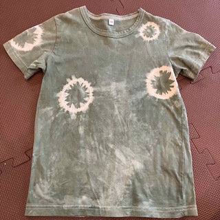 ムジルシリョウヒン(MUJI (無印良品))の絞り染めTシャツ120cm(Tシャツ/カットソー)