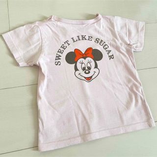 ディズニー(Disney)のバックプリントミニー半袖Tシャツ(Tシャツ/カットソー)