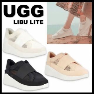 アグ(UGG)のUGG レディース  リブ ライト スリッポン(スニーカー)