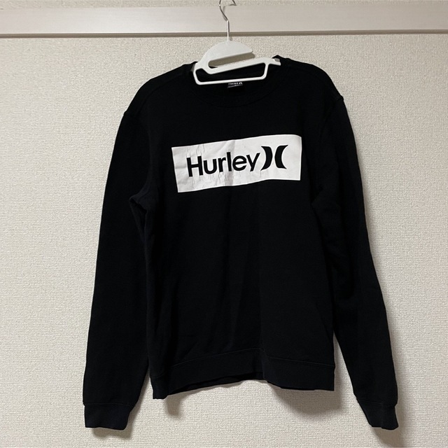 Hurley(ハーレー)のHurley 黒トレーナー メンズのトップス(スウェット)の商品写真