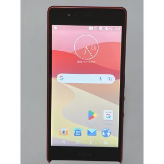 アローズ(arrows)の【SIMフリー】 ARROWS M04 PREMIUM Red(スマートフォン本体)