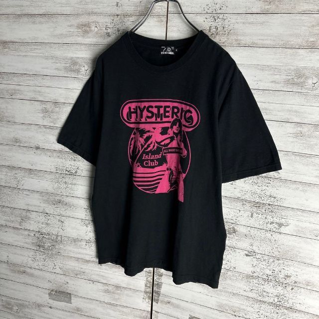 7102 【人気デザイン】ヒステリックグラマー☆ヒスガール定番カラーtシャツ美品