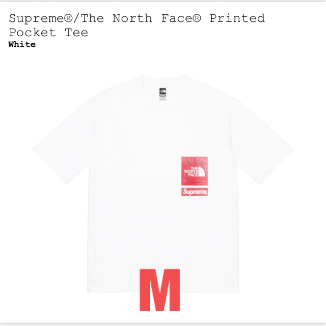 Supreme - Supreme North Face Printed Pocket Tee Mの+sfar.co.il